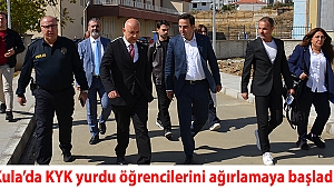 Kula’da KYK yurdu öğrencilerini ağırlamaya başladı