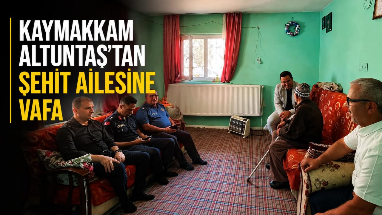 Anlamlı Ziyaret: Şehit Babası Ali Sancar’a Vefa Buluşması