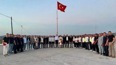 Kaymakam Altuntaş, Tayini Çıkan Jandarma Personeliyle Veda Yemeğinde Buluştu